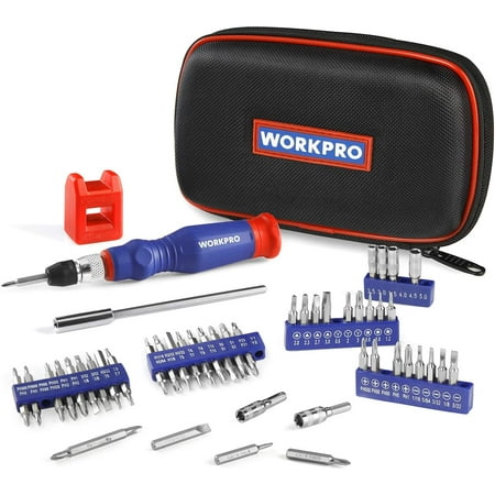 

WORKPRO 69-Piece Precision Screwdriver Kit with Quick Load Screwdriver Bits Holder Handle