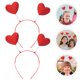 thumbnail image 2 of 2 diademas de corazón con purpurina para fiestas, diademas decorativas con forma de corazón, accesorios para el cabello, 2 of 8