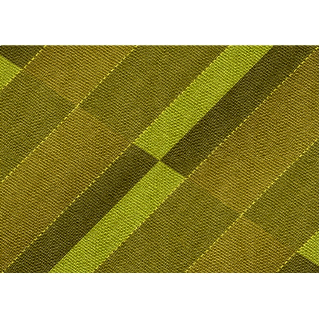 Ahgly Company Tapis d'Intérieur Lavables en Machine, Rectangle Transitionnel Brun Bronze Foncé, 7' x 10'