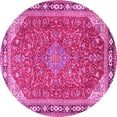 thumbnail image 1 of Ahgly Company Indoor Round Persian Pink Traditional Area Rugs, 8' Round, 1 of 4