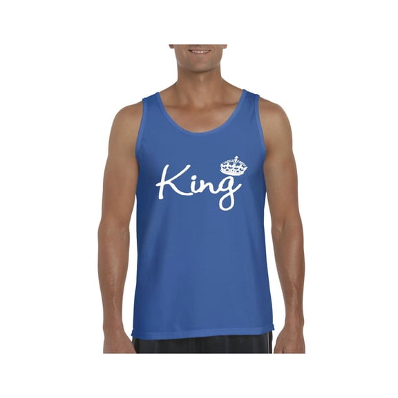 MmF - Men's Tank Top for Men, up to Men Size 3XL - King Crown