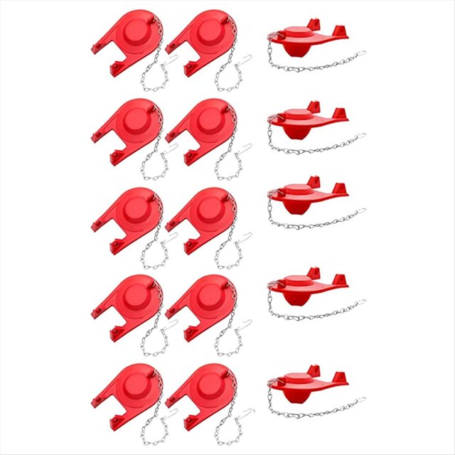 Kit de Repuesto Tapa Inodoro 15 Piezas TapóN Universal con Cadena para VáLvulas Descarga 2 Pulgadas, Ahorro Agua