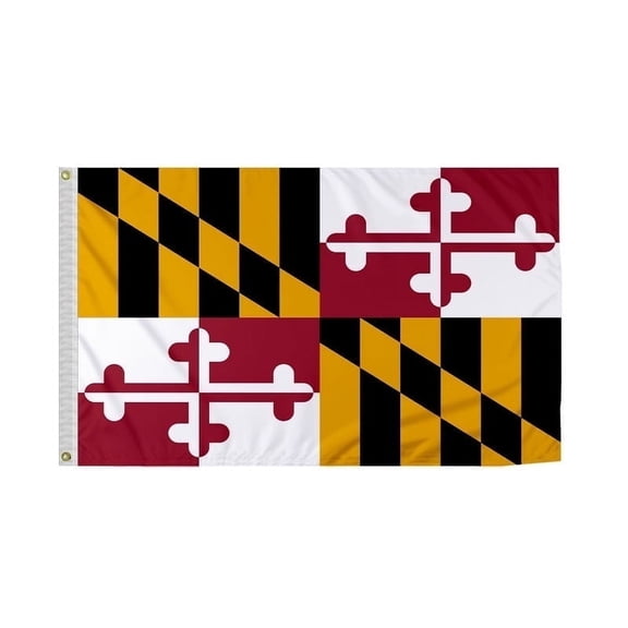 Maryland 3x5 ft Nylon Outdoor Flag