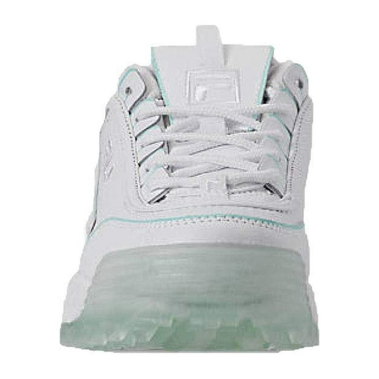 Fila Kids Disruptor II Ice Pack Sneakers 6.5 White Aruba Blue