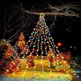 thumbnail image 1 of Qulist Luces De Estrellas De Decoración Navideña para Exteriores, 317 Luces Led De Cadena para Adornos De Árboles De Navidad De 16.4 Pies, 1 of 5