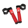 thumbnail image 4 of Piezas de modificación para reposapiés de motocicleta, pedales plegables, accesorios de 8 mm Rojo, 4 of 9