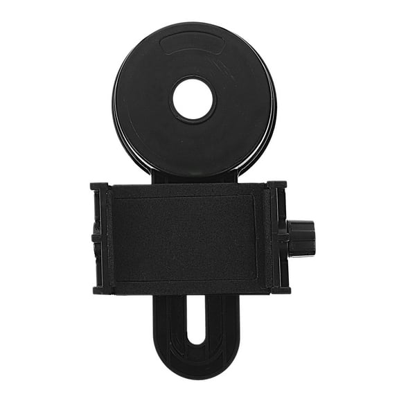 FRCOLOR  Telescope Phone Holder Tripod Cellphone Stand Adapter Black