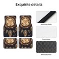 thumbnail image 4 of Disketp Dreamcatcher With Mandala for Crystal Velvet Car Mats Four-Piece Set,All-Season Automotive Protection, Vehicles, Cars, Trucks, and SUVs,Anti-Slip Design, 4 of 7