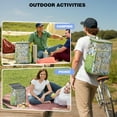 thumbnail image 2 of Bohemian Style Cooler Backpack 26 Cans – Waterproof Leakproof Lunch Backpack with Natural Floral Design for Travel, Work, and Outdoor Use, 2 of 6