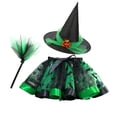 thumbnail image 4 of BOOMNY Halloween Toddler Baby Girls Witch Dress Up Funny Hallowmas Party Outfits Sets Playful Stage Performance Clothes Set, 4 of 4