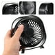thumbnail image 2 of BRIGHTFUFU Mini ventilador de escritorio USB Ventilador recargable Pequeño ventilador silencioso Ventilador de mesa portátil para uso doméstico 2000mAh, 2 of 7