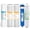 36 GPD, variant on Membrane Solutions 75 GPD Complete Replacement Filter Set For Under Sink APEC 5/6/7 Stage Reverse Osmosis System