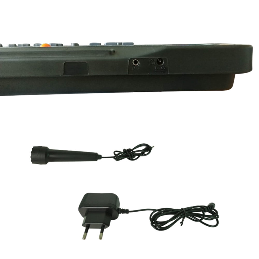2025 New! 61 key keyboard Piano, Portable Electronic Digital Piano, Built In Dual Speakers, External Microphone, Power Plug, Rich Teaching Content, Multi-Functional Electronic Piano