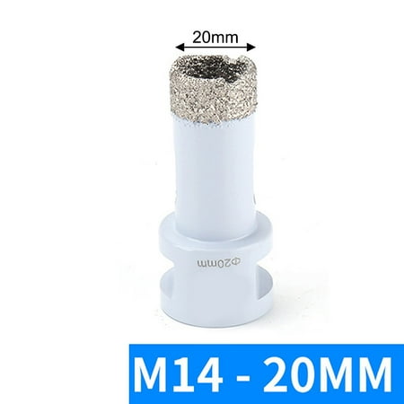

BCLONG M14 Thread Dry Vacuum Brazed Diamond Drill Core Bit Ceramic Stone Hole Cutter