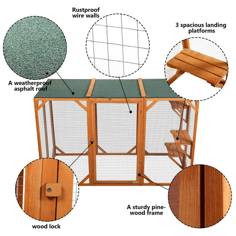 Cat top run playpen