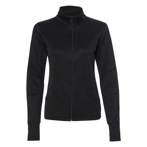 Independent Trading Co. Fleece Women's Poly-Tech Full-Zip Track Jacket
