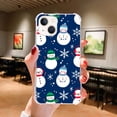 thumbnail image 2 of Snowman Case Compatible with iPhone 14 Plus,Aesthetic Art Design TPU Full Cover Shock-proof Case, 2 of 5