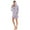 White, variant on Casual Nights Women's I Love Bed Plush Fleece Hooded Robe