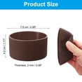 thumbnail image 2 of Uxcell Silicone Boot, 1Pcs Bottom Sleeve Protector, Anti-Slip Protective Sleeve, Brown, 2 of 6