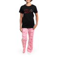 thumbnail image 4 of CafePress - I Love Medicine Pajamas - Women's Short Sleeve Print T-Shirt and Pants Dark Cotton Pajama Set, 4 of 7