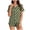 Army Green, variant on Yuanlook Women's Comfort Polka Dot Nightwear Set, Button-Up Top & Shorts, S-XXL