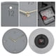 thumbnail image 1 of Reloj de pared colgante, GEEKCOOK Reloj de pared decorativo simple de cemento Reloj de pared Acabado de lujo, 1 of 12
