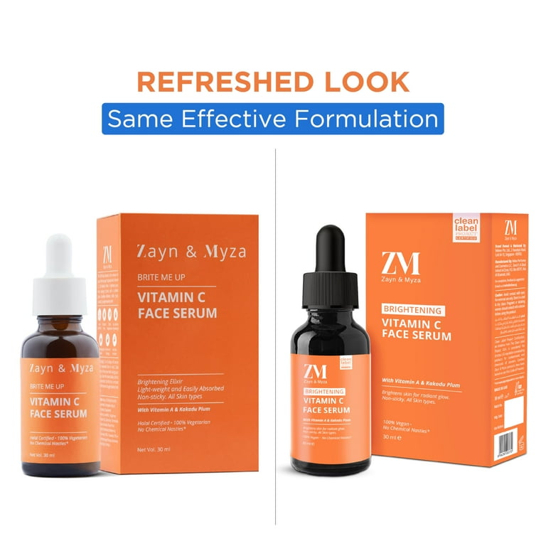 Zm Zayn & Myza Vitamin C Face Serum, Brightens Skin For All Zm Zayn & Myza Vitamin C Face Serum, Brightens Skin For All