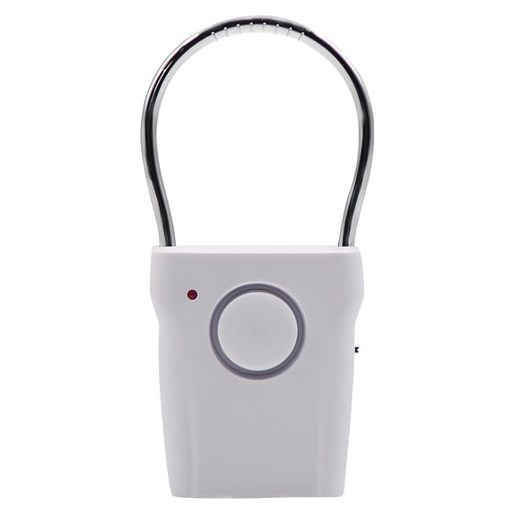 GJX ABS Home Security, Easily Hangs on Door Knobs Or Windows, Seamless and Immediate Window Alarms, For Tool-Free Easy Installation 0.27 x 0.07 x 5.47 in Motion Sensor, White