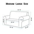 thumbnail image 5 of Gogreen Super Stretch Sofa Slipcover – Spandex Non Slip Soft Couch Sofa Cover, Washable Furniture Protector with Non Skid Foam and Elastic Bottom for Kids, Pets (Sofa, Grey), 5 of 5