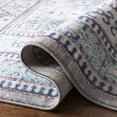thumbnail image 6 of Safavieh Kazak Caymen Geometric Area Rug, Gray/Blue, 6'7" x 6'7" Square, 6 of 11