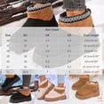thumbnail image 3 of Gealkoca Women Fuzzy Boots Women Casual Round Toe Comfortable Thick Bottom Snow Boots Fleece Lining Warm Cozy Winter Boots, 3 of 9