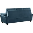 thumbnail image 6 of Modern 3-Seat Sofas for Living Room,Velvet Sofa Couch with Comfortable Armchair and Solid Wood Legs, for Small Spaces,Reading or Lounging,Easy to Install, 6 of 7