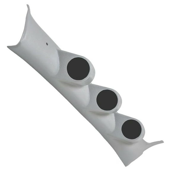 GlowShift | Gray Triple Gauge Pillar Pod for 2008-2014 Subaru Impreza WRX & STI