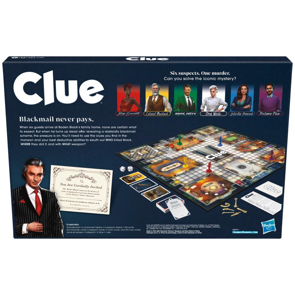 Clue Classic Mystery Board Game photo 7