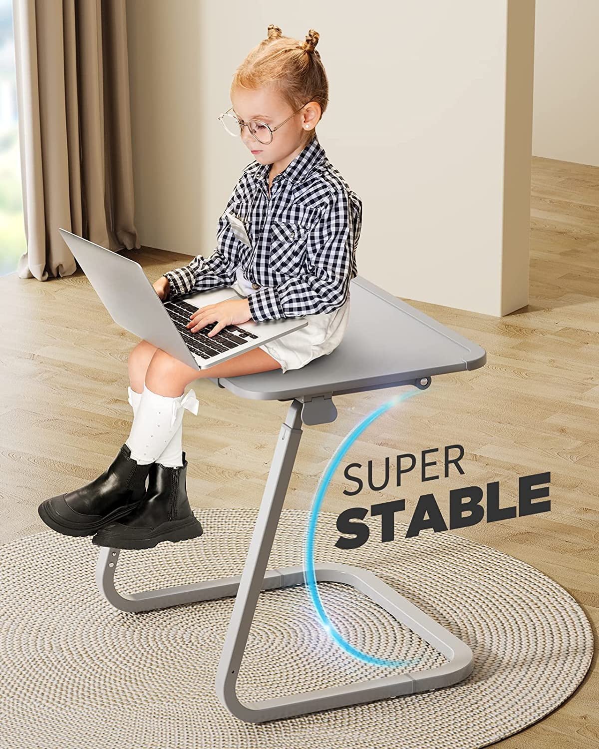 TV Tray Table Heavy Duty Large TV Dinner Tables, Premium TV Trays for