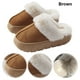 thumbnail image 1 of Casa Zapatos para Mujer Caliente Invierno Memoria Peluda Interior Exterior, 1 of 9