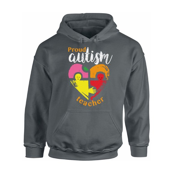 Awkward Styles Autism Awareness Hooded Sweatshirt Proud Autism Teacher Hoodie Autism Sweatshirt Hoodie Autism Awareness Gifts Autism Hoodie Sweater for Men Women's Autism Hoodie Autism Teacher Gifts