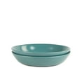 thumbnail image 5 of 10 Strawberry Street Double Line 9.5"/36 oz Round Dinner Bowl, Set of 2, Emerald Green, 5 of 5