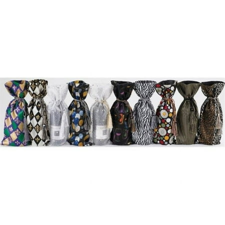 

Printed Wine Bag - Gold Stars Pack of 12