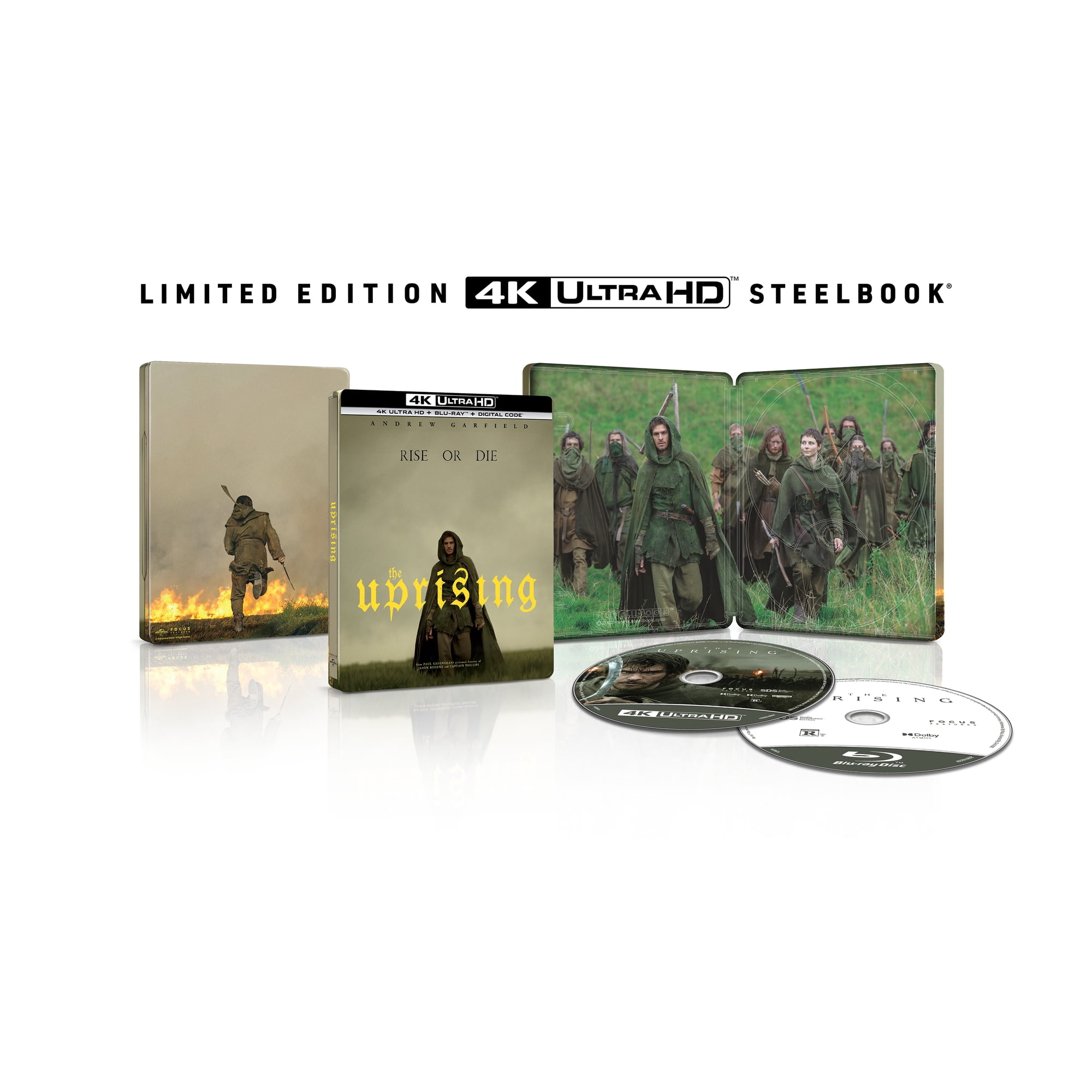The Uprising (Limited Edition Steelbook) (4K Ultra HD + Blu-ray + Digital Copy), Drama, Universal