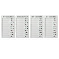 thumbnail image 2 of Tableau de Choeurs pour Enfants, 4 Pcs Tableau de Liste de Contrôle DIY Tableau de Chores Installation Facile, 2 of 14