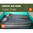 thumbnail image 4 of Ozark Trail 30-Degree Cold Weather Mummy Sleeping Bag, Blue, 85"x33", 4 of 16