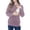 Misty Lilac, variant on Fleece Maternity Nursing Tops Sweatshirt Long Sleeve Breastfeeding Shirts Clothes for Women