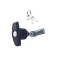 thumbnail image 2 of Verrou de Porte en T pour Porte de Grange, Remorque, Boîte à Outils Style B, 2 of 8