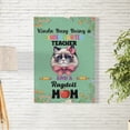 thumbnail image 2 of Kinda Busy Being Kindergarten Teacher and Ragdoll Mom Vertical Matte Canvas Poster Cat Lover Kitten Owner Gifts Idea Wall Art Home Decor - 02005, 2 of 5