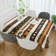 thumbnail image 2 of Yayeee Tablecloths 54" x 72" Rectangle Wrinkle Resistant Party Table Cover, Abstract Dots, 2 of 8