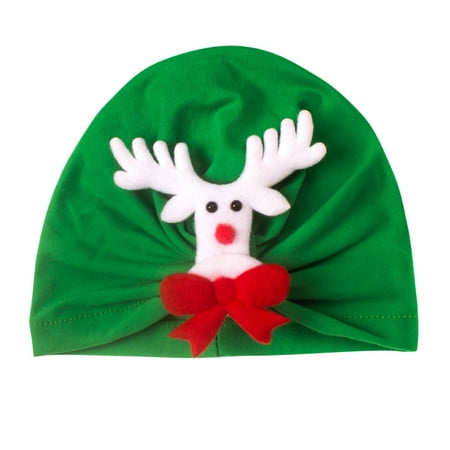 

QWERTYU Baby Toddler Girl Boy Ski Winter Cap Infant Hat Christmas Beanie 7M-12M