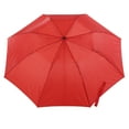 thumbnail image 3 of Totes Recycled Canopy Auto Open Rain Umbrella Red, 3 of 5
