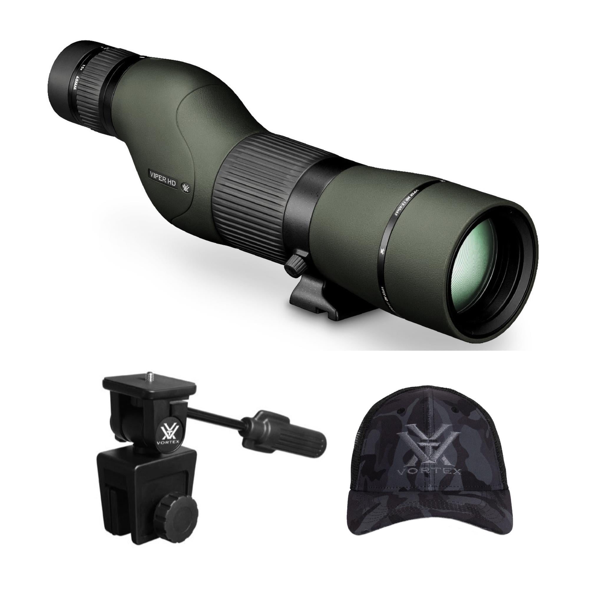 straight With Hc-2 Tripod and Hat for sale online Vortex Viper HD 15-45x65 Spotting Scope 