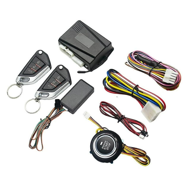 Mobile Phone Remote Control Start Car Autostart Engine 1 Button Start Stop System Automatic Engine